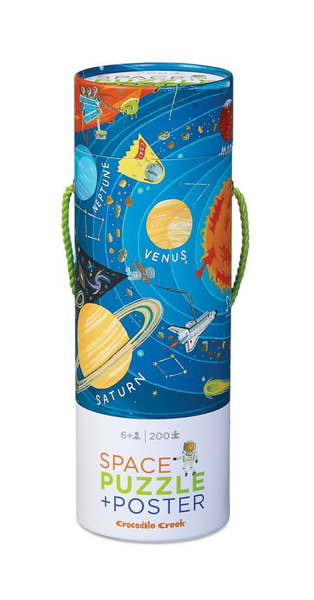 Crocodile Creek Puzzle + Poster 200ST | Ruimte