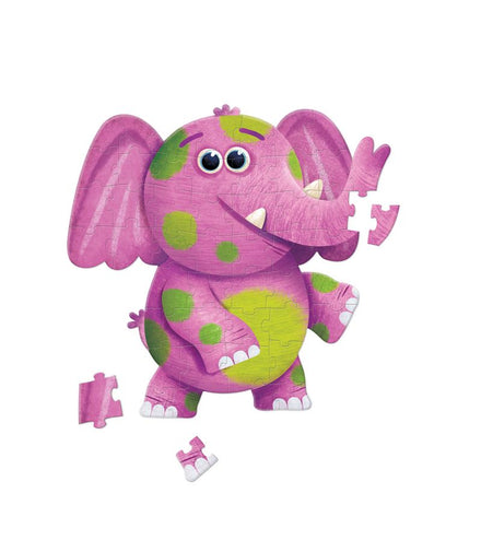 Crocodile Creek Jumbo Puzzels 48ST | Olifant