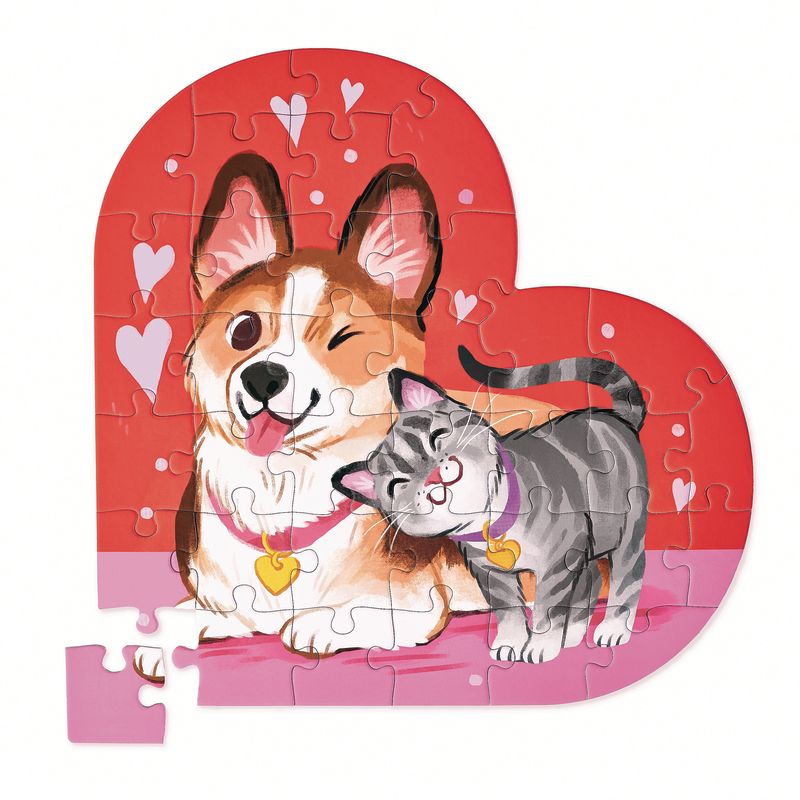 Crocodile Creek Shaped Box Puzzel 36ST | Vrienden Voor Altijd