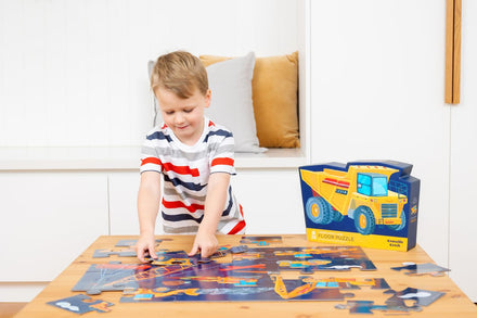 Crocodile Creek Puzzel 36ST | Construction Zone