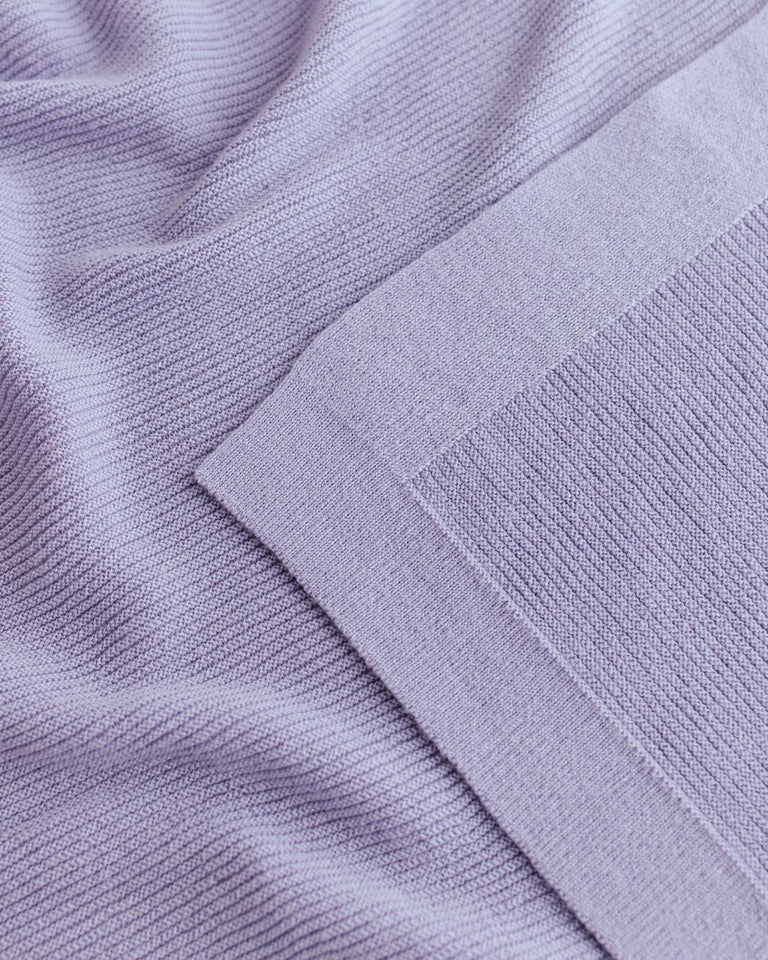 Hvid Dekentje Gust | Lilac