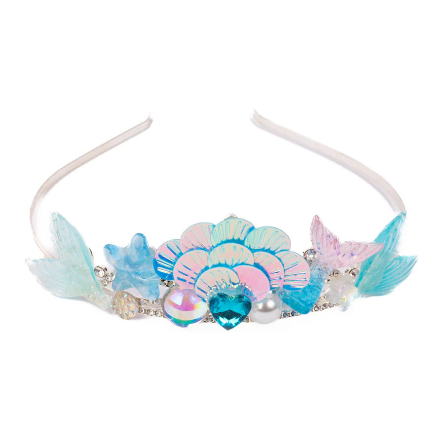 * Great Pretenders Boutique Ocean Juwelen Tiara Blauw Of Roze