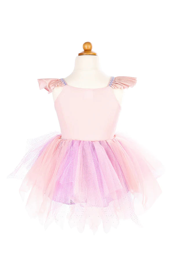 * Great Pretenders Shimmer Unicorn Jurk & Haarband Pink | 5-6Y