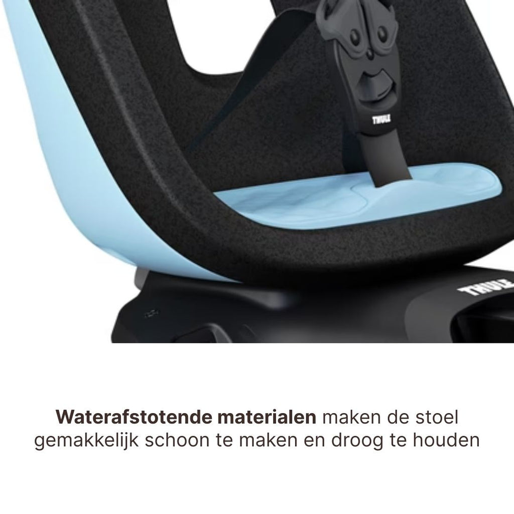 Thule Yepp Nexxt 2 Maxi Fietszitje Fietsstoel Achterop Bagagedrager Montage I Aquamarine