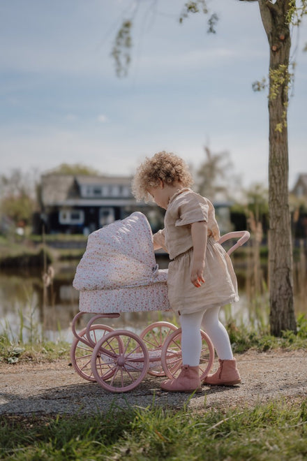 Little Dutch Metalen Poppenwagen | Soft Flowers