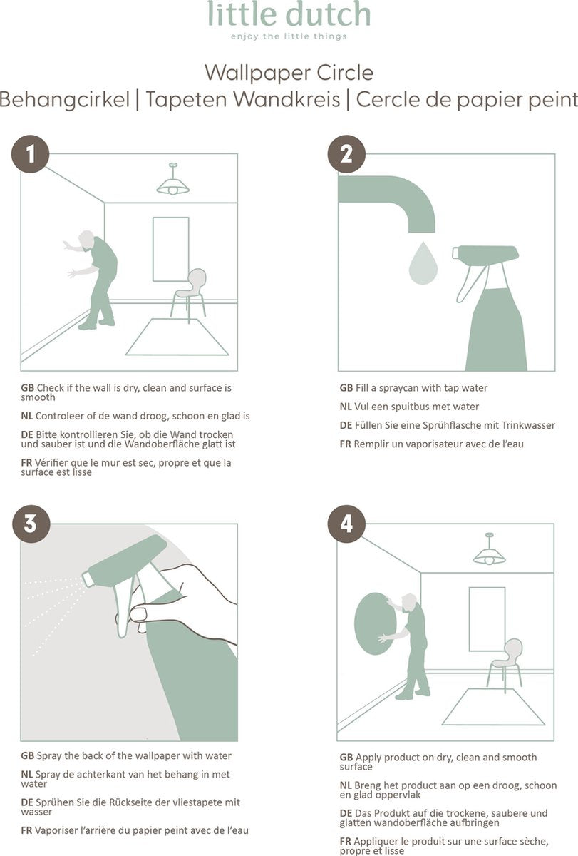 * Little Dutch Behangcirkel Fairy Wonders | Fairy Garden