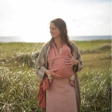 Mushie Baby Wrap draagdoek | Cedar