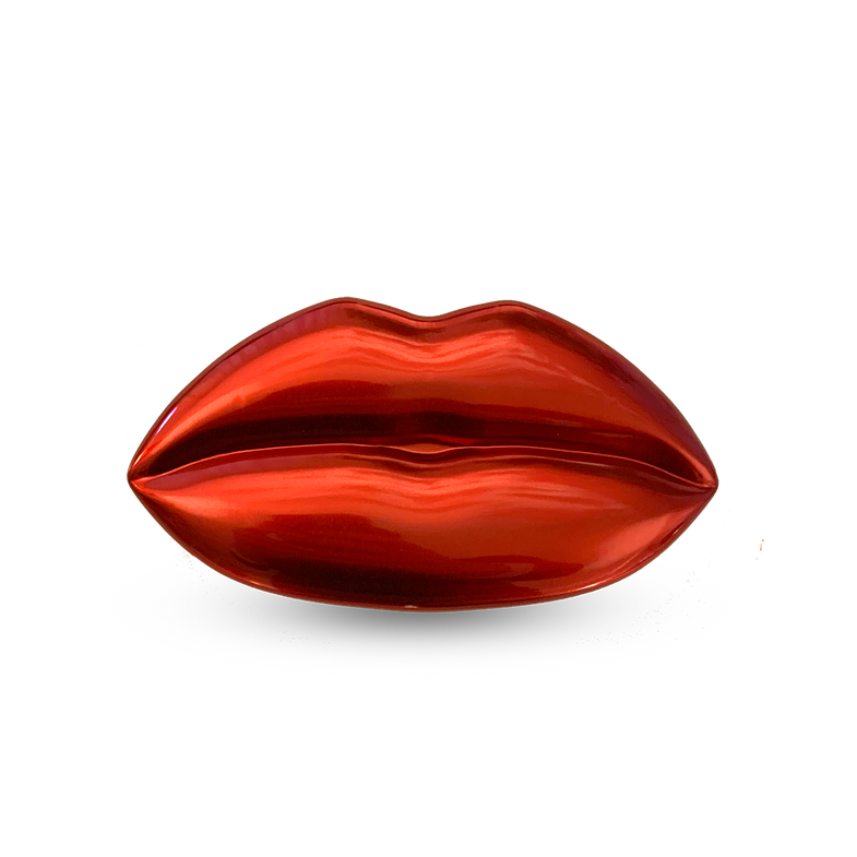 CuriosiTeas Thee Red Lips Tin Bisous Bisous Cadeaublik | Rood