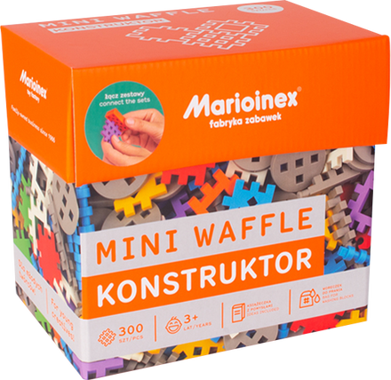 Marioinex Mini Waffle | 300 Pcs Constructor