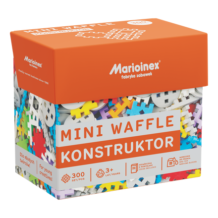Marioinex Mini Waffle | 300 Pcs Constructor
