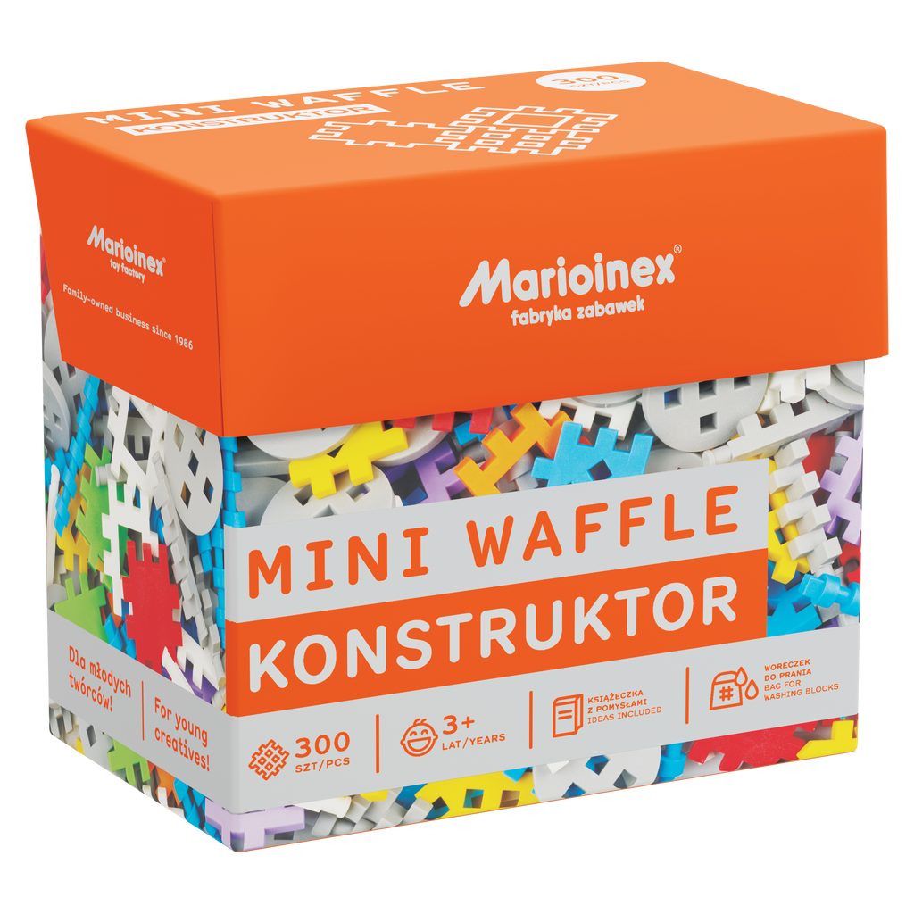 Marioinex Mini Waffle | 300 Pcs Constructor