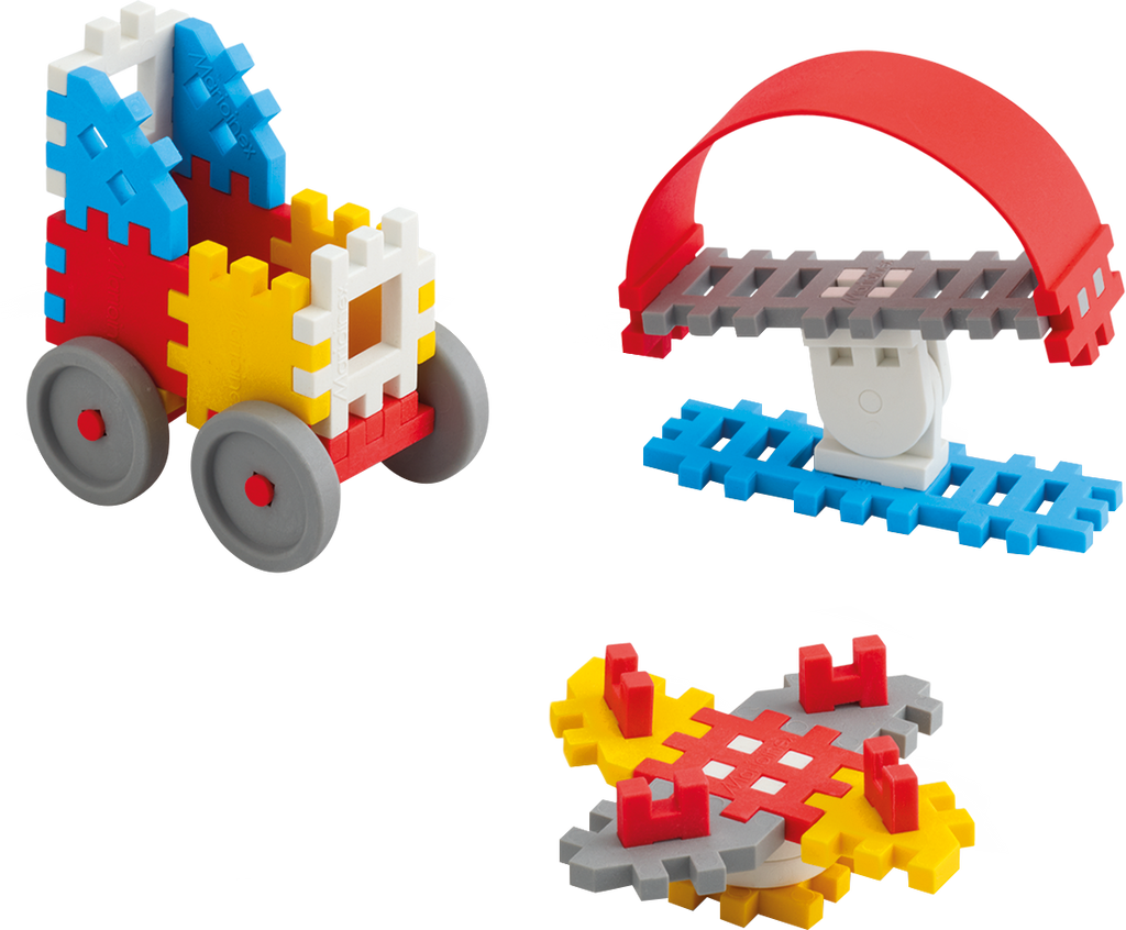 Marioinex Mini Waffle | 35 Pcs Constructor (Blue)