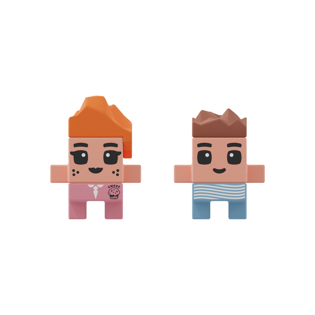 Marioinex Mini Waffle | Café 80 Pcs