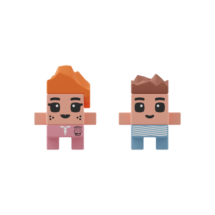 Marioinex Mini Waffle | Café 80 Pcs