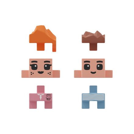 Marioinex Mini Waffle | Café 80 Pcs