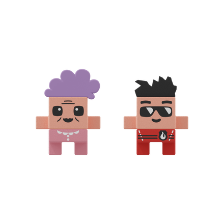 Marioinex Mini Waffle | Fire Truck 80 Pcs