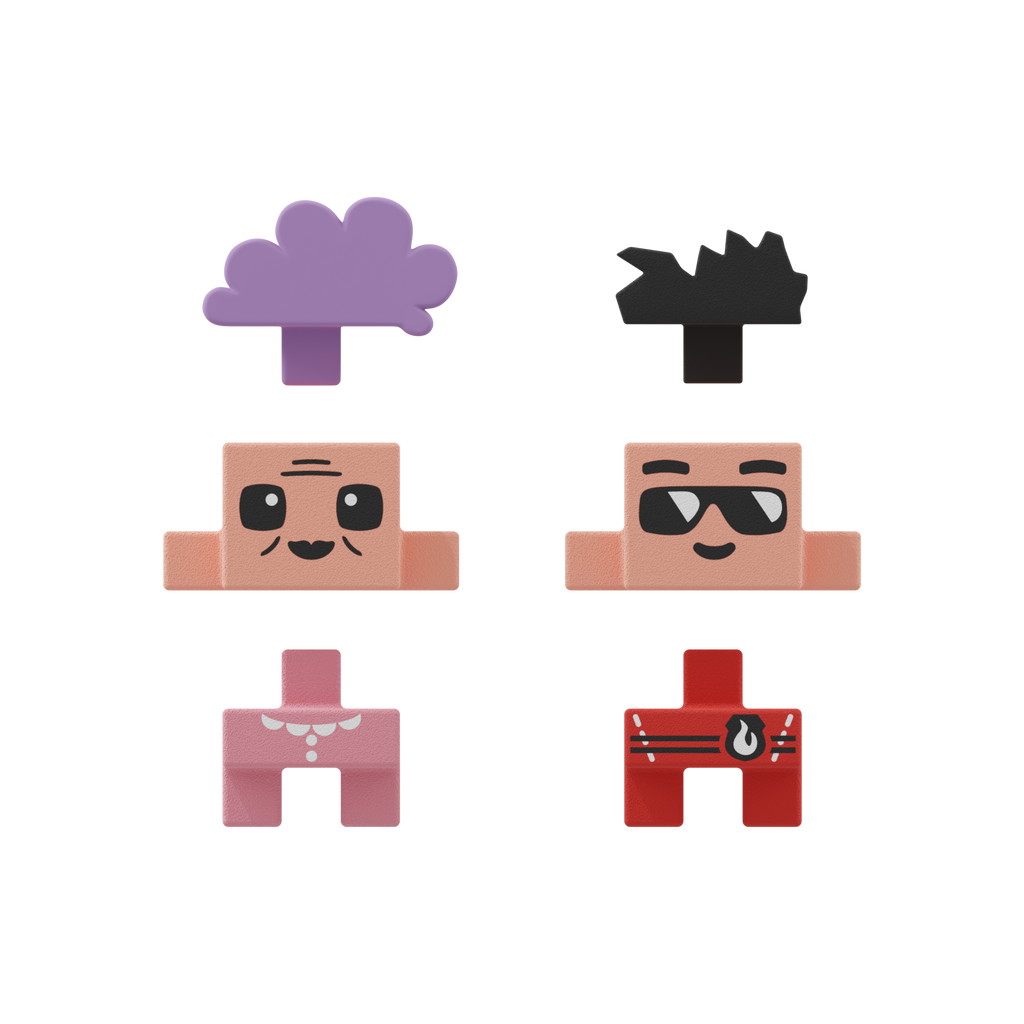 Marioinex Mini Waffle | Fire Truck 80 Pcs