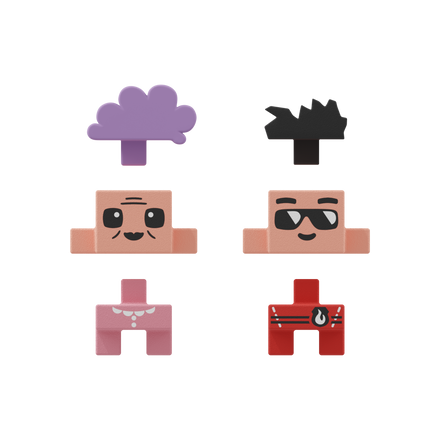 Marioinex Mini Waffle | Fire Truck 80 Pcs