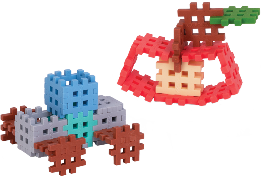 Marioinex Mini Waffle Pastel | 70 Pcs