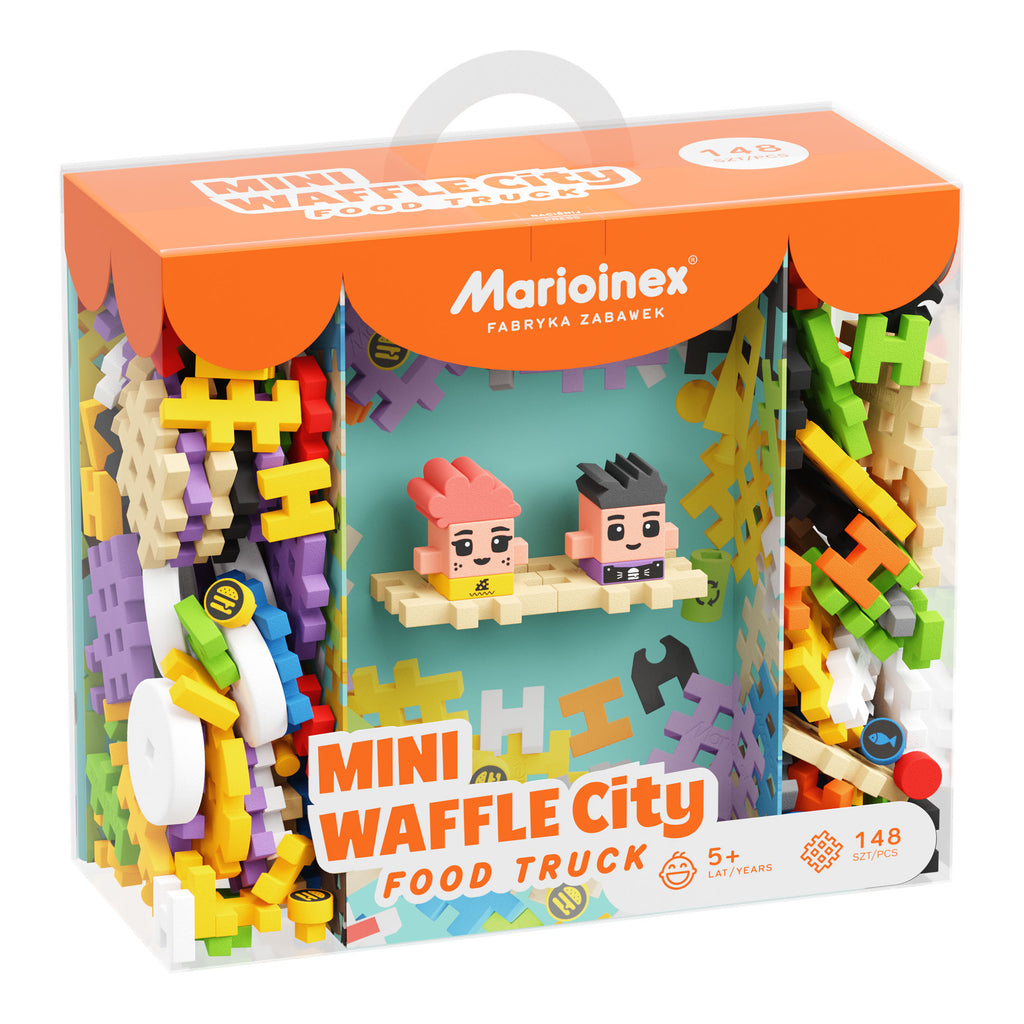 Marioinex Mini Waffle | Food Truck 148 Pcs