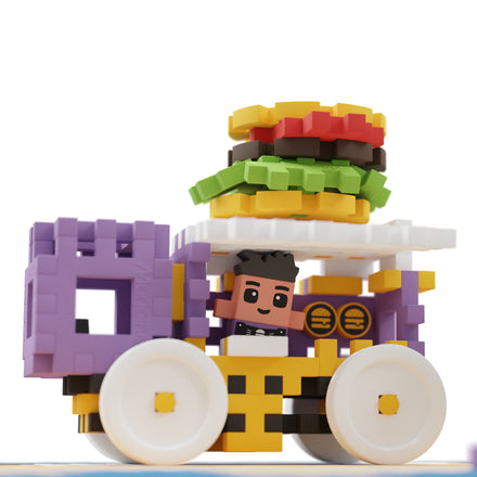 Marioinex Mini Waffle | Food Truck 148 Pcs