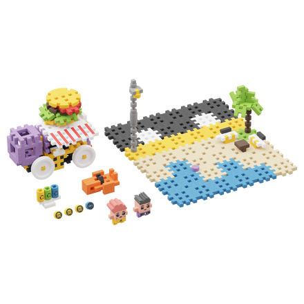 Marioinex Mini Waffle | Food Truck 148 Pcs