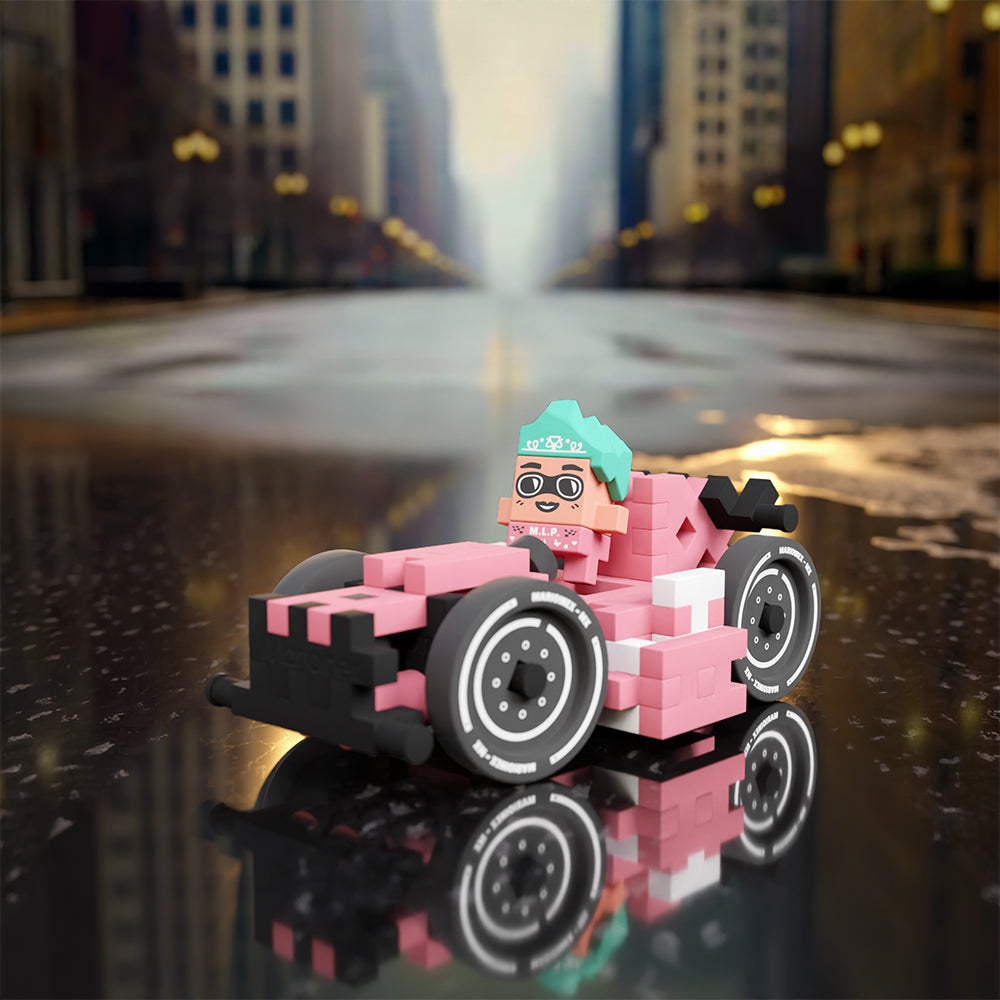 Marioinex Mini Waffle | Cars
 Race Car Megan