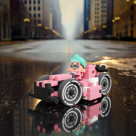 Marioinex Mini Waffle | Cars
 Race Car Megan