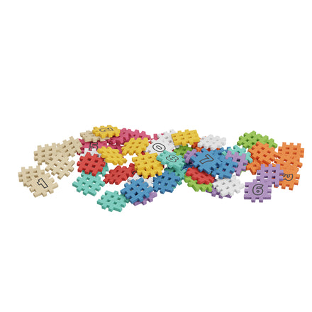 Marioinex Mini Waffle | Edu Math Cubes 60 Pcs