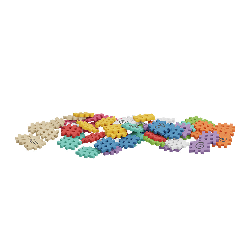 Marioinex Mini Waffle | Edu Math Cubes 60 Pcs