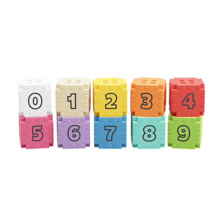 Marioinex Mini Waffle | Edu Math Cubes 60 Pcs