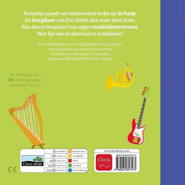 Clavis Geluidenboekje | Nog meer muziekinstrumenten van dichtbij