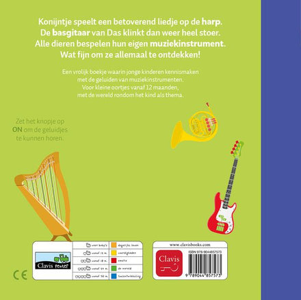 Clavis Geluidenboekje | Nog meer muziekinstrumenten van dichtbij