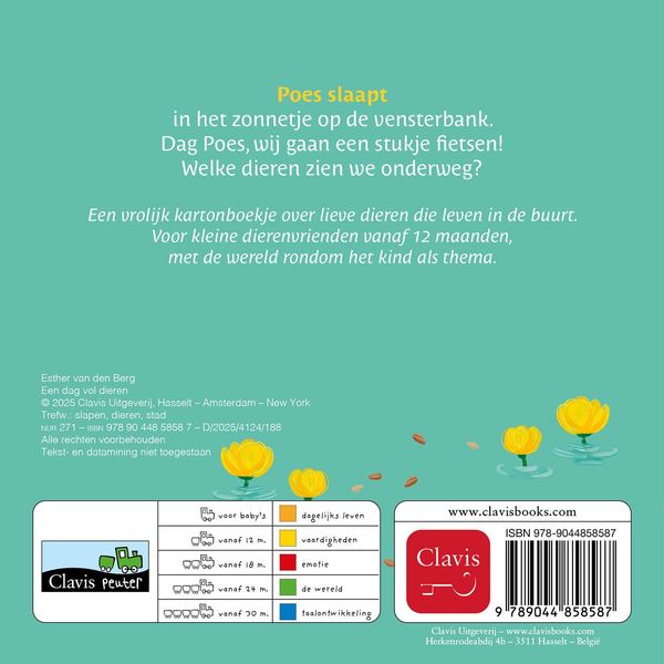 Clavis Boekje | Een Dag Vol Dieren