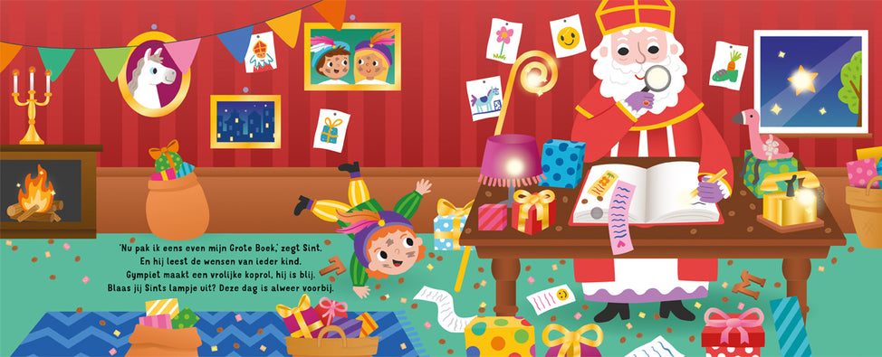 De Lantaarn Voorleesboek met lampjes Slaap lekker, Kleintje | Sinterklaas