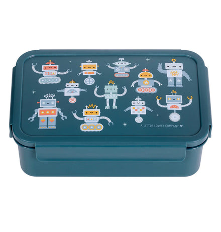 A Little Lovely Company Bento Lunchbox | Robots