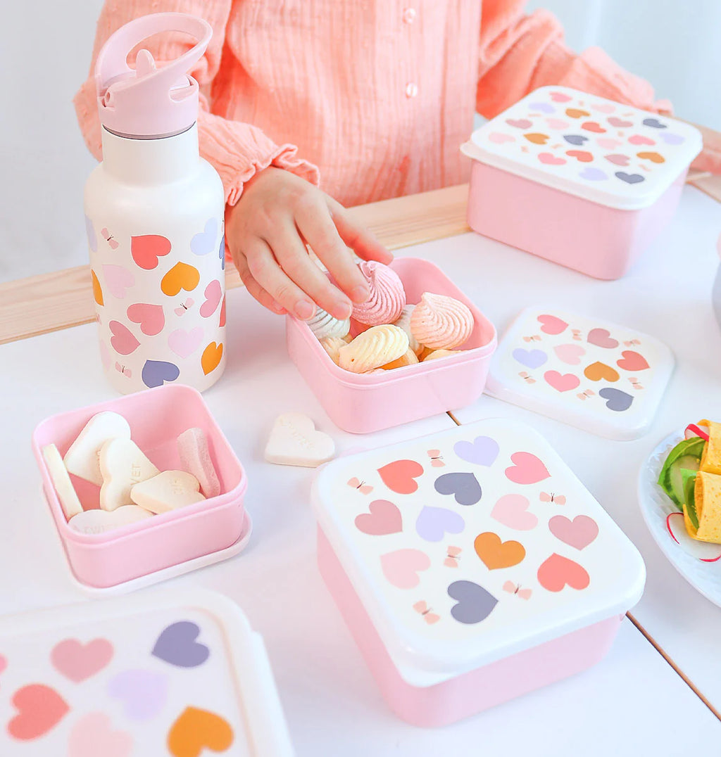 A Little Lovely Company Lunch & Snack Box Set | Hartjes