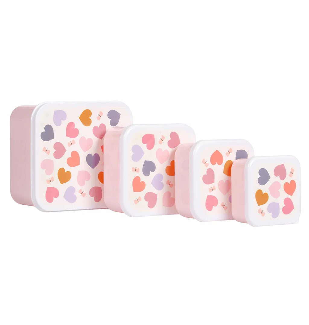 A Little Lovely Company Lunch & Snack Box Set | Hartjes