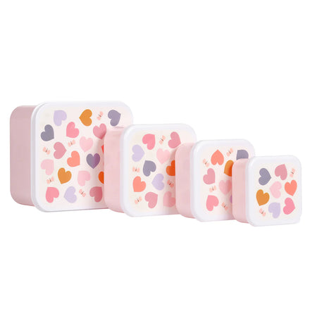 A Little Lovely Company Lunch & Snack Box Set | Hartjes