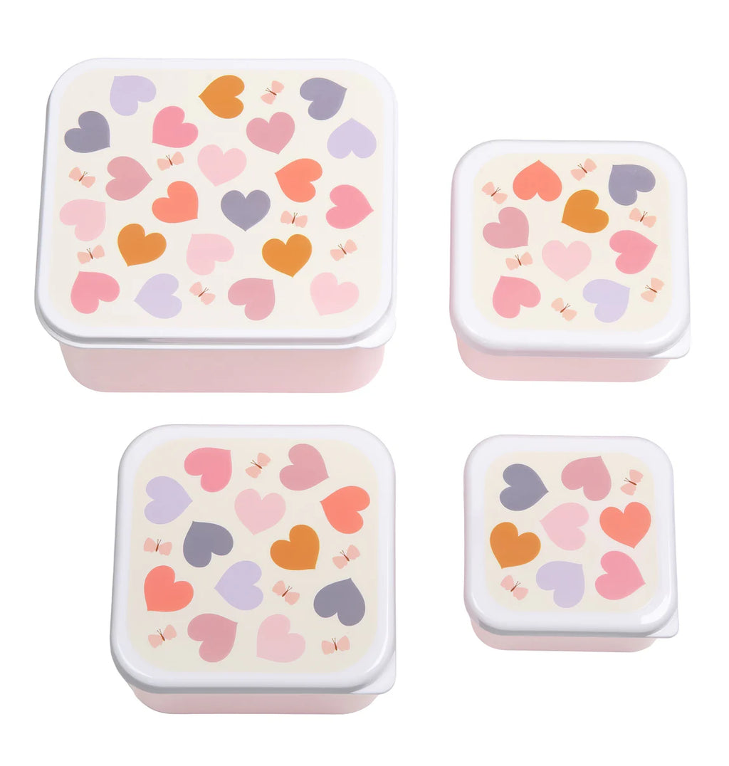 A Little Lovely Company Lunch & Snack Box Set | Hartjes