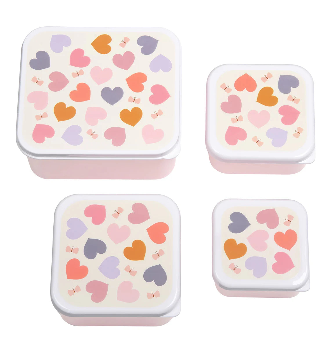 A Little Lovely Company Lunch & Snack Box Set | Hartjes