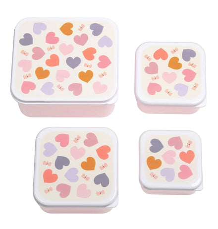 A Little Lovely Company Lunch & Snack Box Set | Hartjes