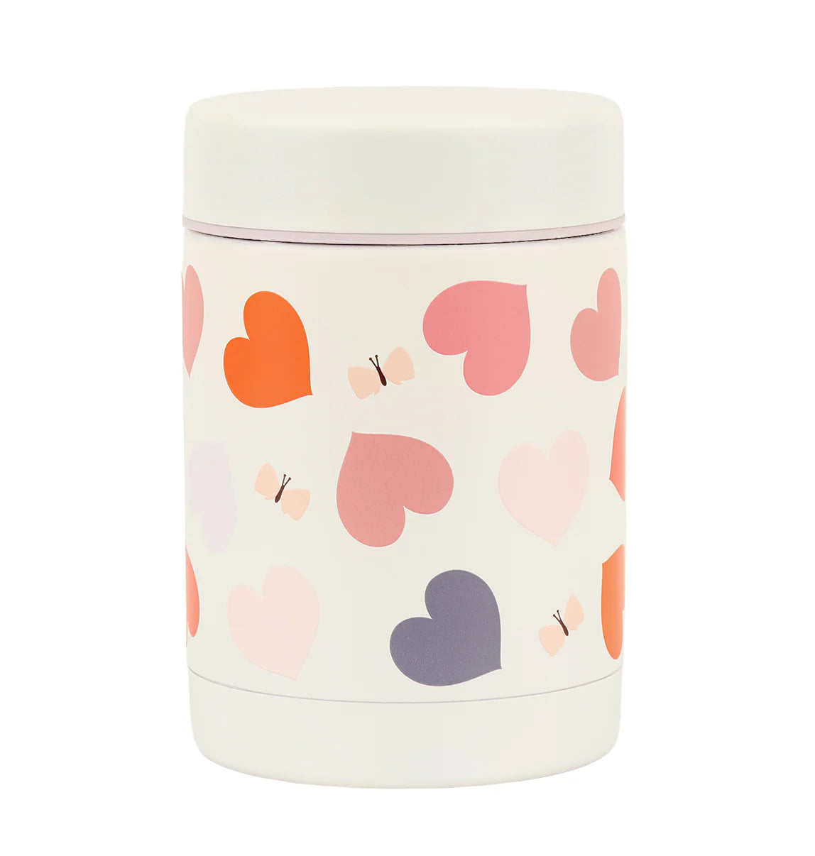 A Little Lovely Company RVS Food Jar 300ml | Hartjes