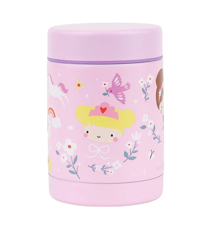 A Little Lovely Company RVS Food Jar 300ml | Prinsessen