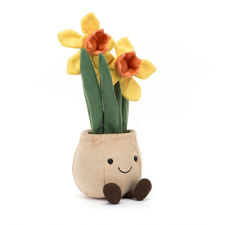 Jellycat Knuffel Amuseable Daffodil Pot | 29x11cm