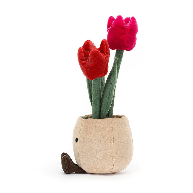 Jellycat Knuffel Amuseable Tulip Pot | 30x11cm