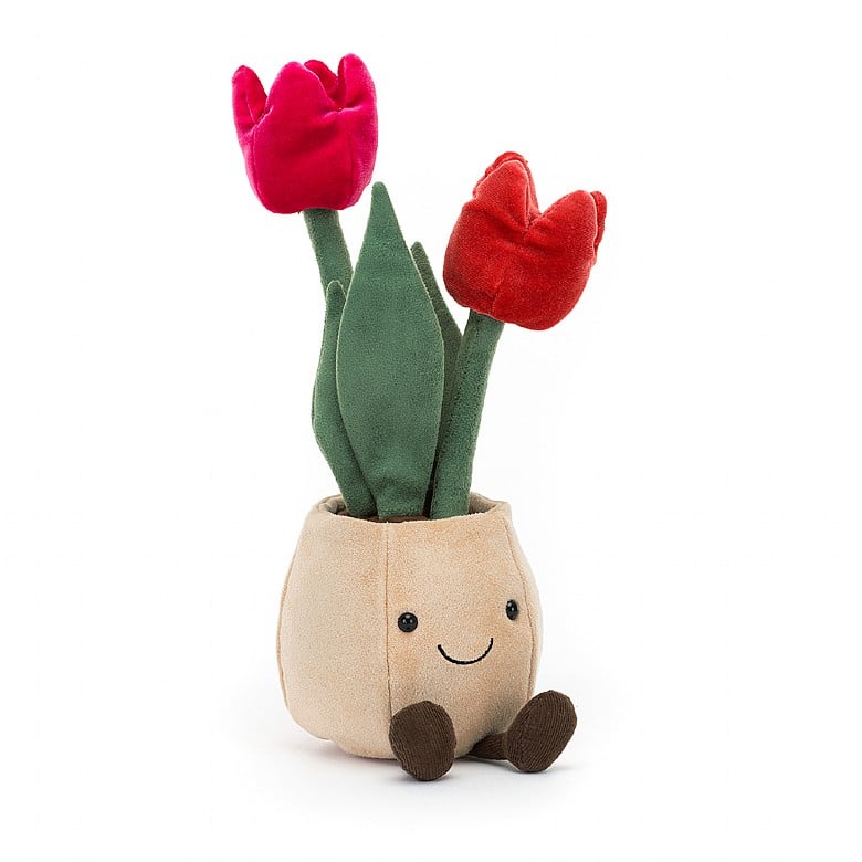 Jellycat Knuffel Amuseable Tulip Pot | 30x11cm