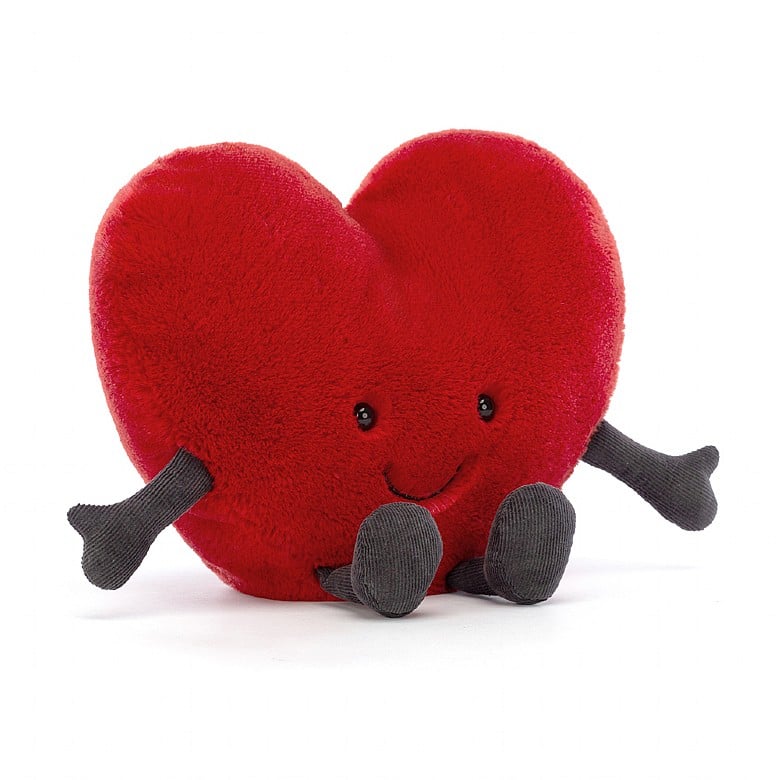 Jellycat Knuffel Amuseable Red Heart | 17x19cm