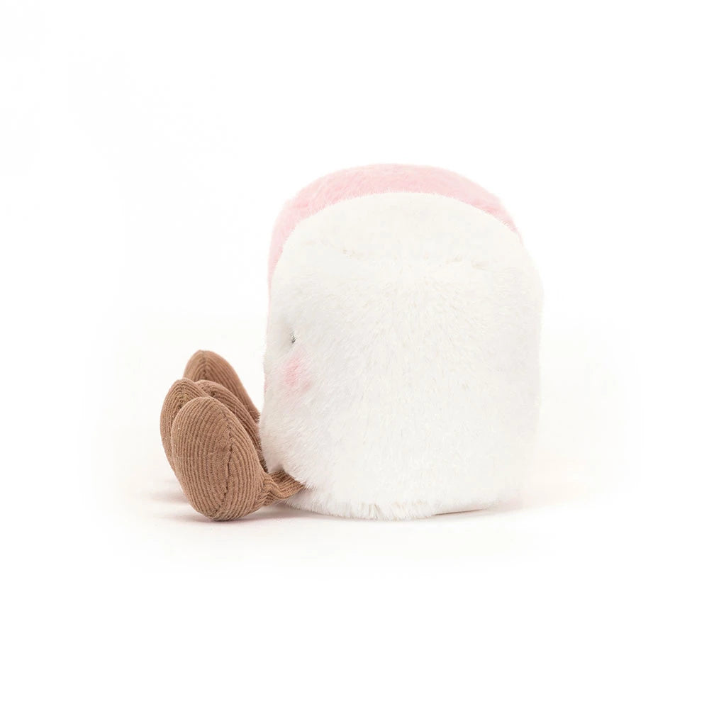 Jellycat Knuffel Amuseables Pink and White Marshmallows 15cm
