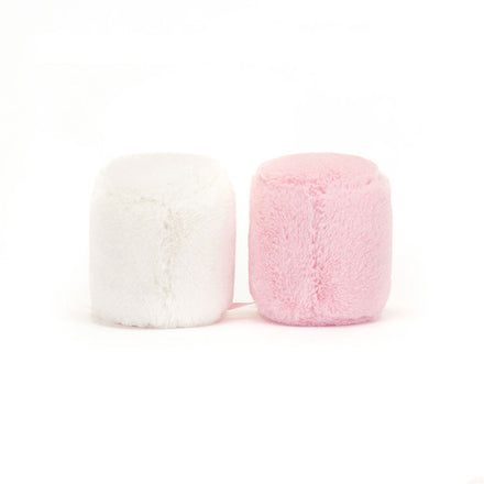 Jellycat Knuffel Amuseables Pink and White Marshmallows 15cm
